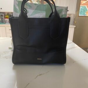 Fossil purse black used once
